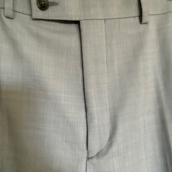 CALVIN KLEIN Men's Slim Fit Gray Grey Wool Blend Dress Pants Slacks 42 x 32 - Picture 11 of 12